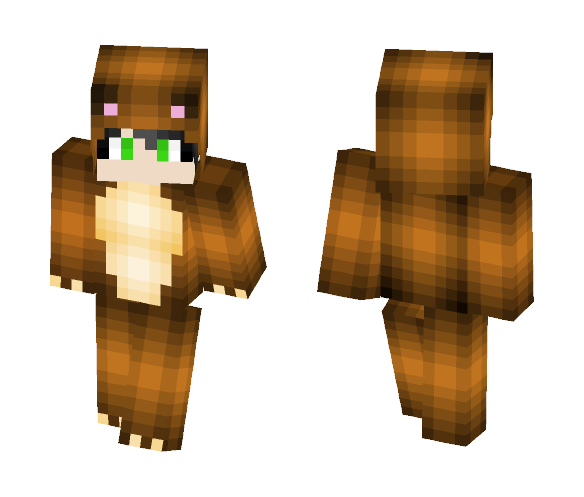 Bear costume for boy - Boy Minecraft Skins - image 1