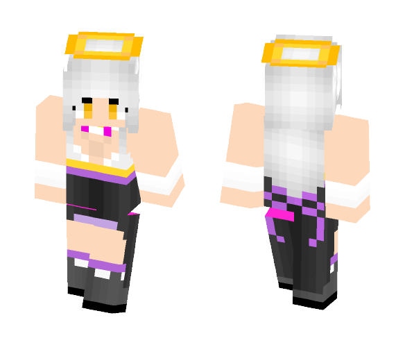 (sakura Angels) Yuzuki - Female Minecraft Skins - image 1