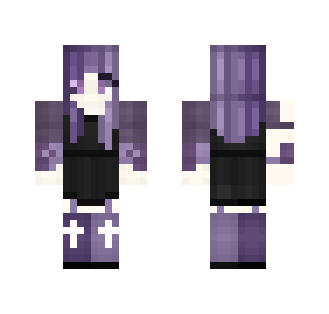 {Not finished} purple or goth girl?