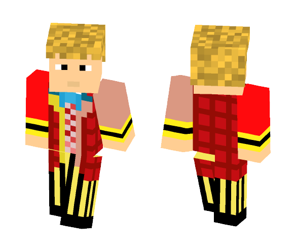 Sixth Doctor (Doctor Who) - Male Minecraft Skins - image 1