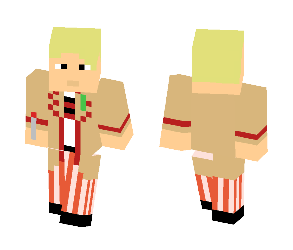 Fifth Doctor (Doctor Who) - Male Minecraft Skins - image 1