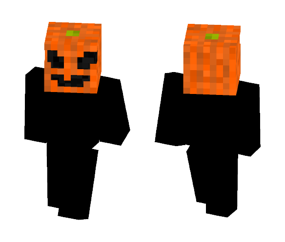 Pumpkin Head Template - Male Minecraft Skins - image 1