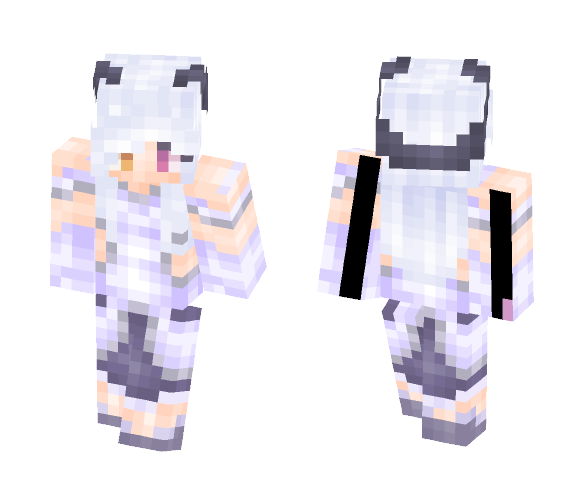 OC Kizu - The God Of Loss - Female Minecraft Skins - image 1