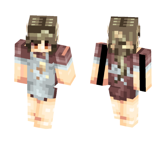 who ate all the krutons!? - Female Minecraft Skins - image 1