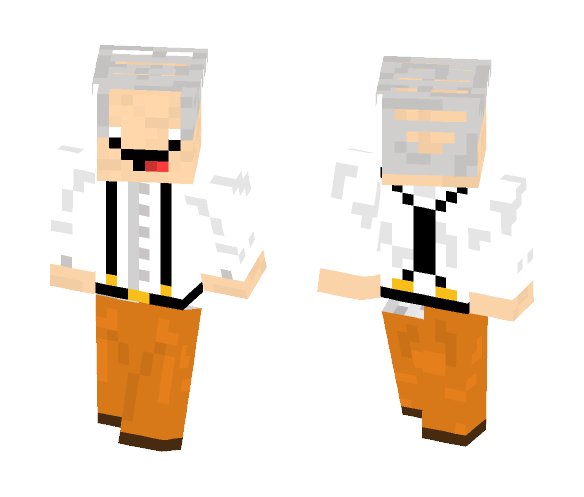 Derpy Grandpa - Male Minecraft Skins - image 1