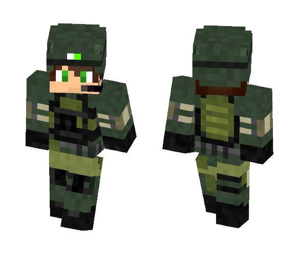 LordDeath Infantry Skin - Male Minecraft Skins - image 1