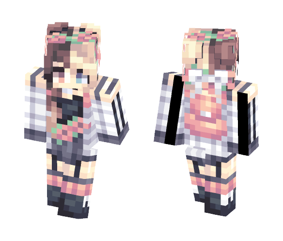 Poppies Kablamo - Female Minecraft Skins - image 1