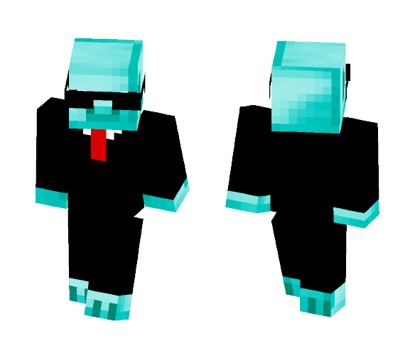 Diamond Piggerz - Male Minecraft Skins - image 1