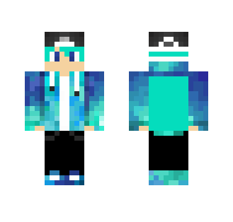 Cool Blue BOI - Male Minecraft Skins - image 2