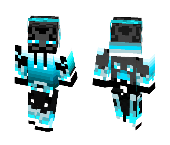 enderman neon - Male Minecraft Skins - image 1