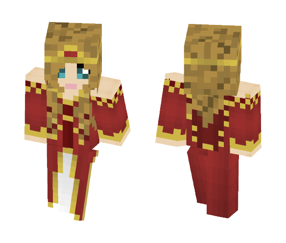 Medieval Queen () - Female Minecraft Skins - image 1