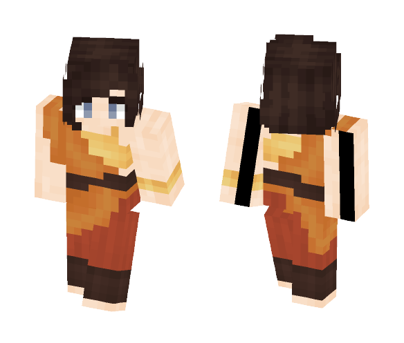 ⊰ Hei the Air Nomad⊱ - Female Minecraft Skins - image 1