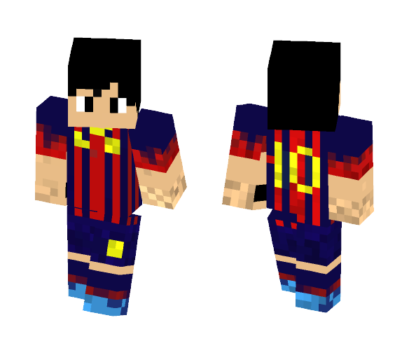 Leo Messi - Male Minecraft Skins - image 1