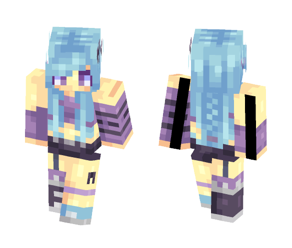 Sea Breeze - Female Minecraft Skins - image 1