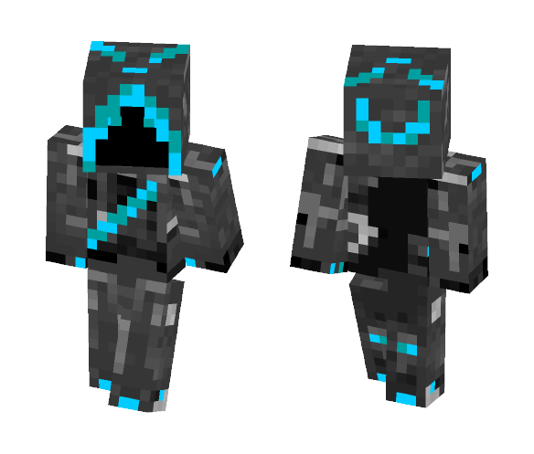Diamond Assassin - Male Minecraft Skins - image 1