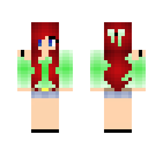 Green Spring girl - Girl Minecraft Skins - image 2
