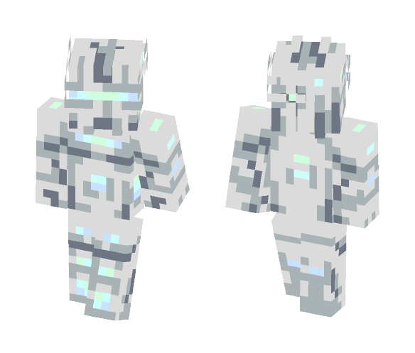 robotic soldier - Male Minecraft Skins - image 1