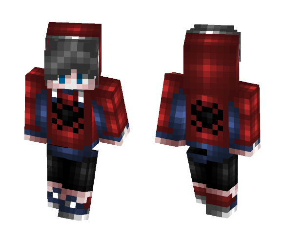 Spider Man Sweater - Male Minecraft Skins - image 1