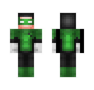 Green Lantern Variant [Kyle Rayner] - Comics Minecraft Skins - image 2