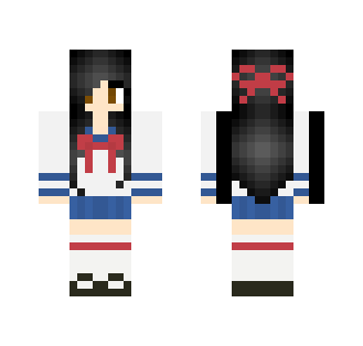 Chan's first skin - Female Minecraft Skins - image 2