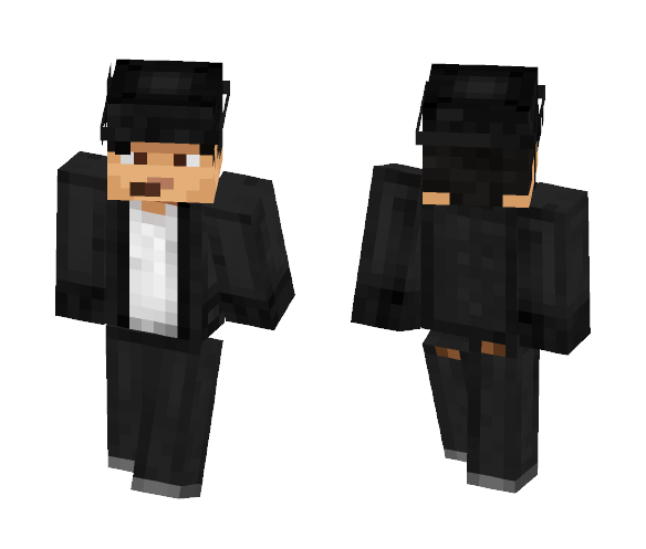 Suit & a cig - Male Minecraft Skins - image 1