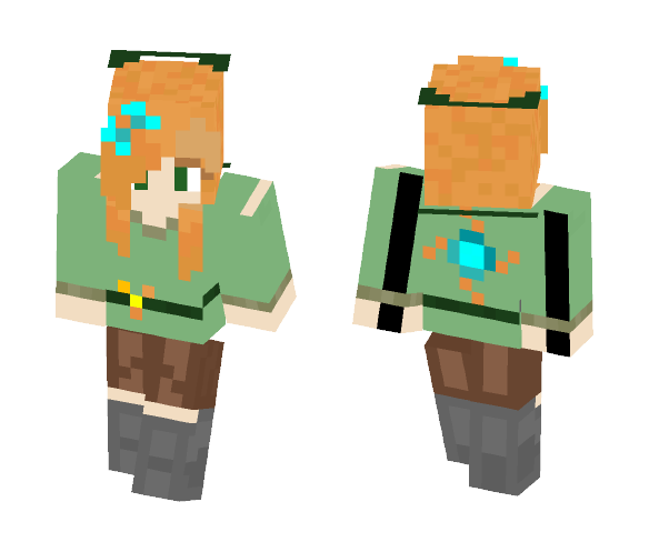 Alex (ReMake) (Tesseract Version) - Female Minecraft Skins - image 1