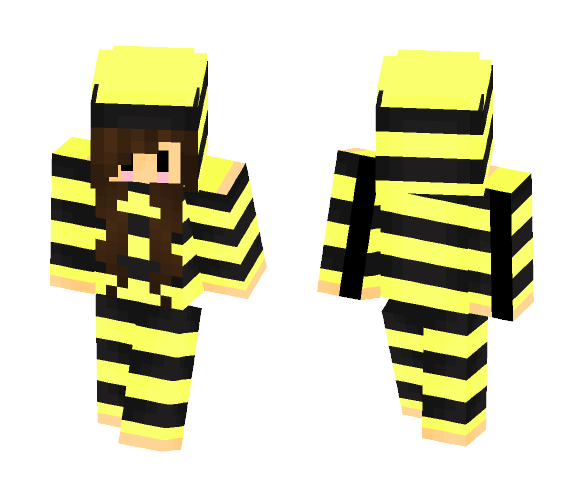 Chibi Bumblebee Onesie :P - Female Minecraft Skins - image 1