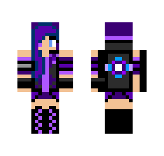 Night Drifter (Lyn) - Female Minecraft Skins - image 2