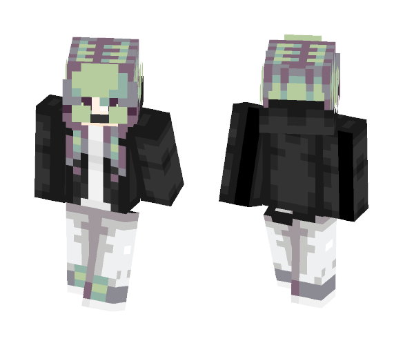 Glasses - CANNOT COMMIT - Female Minecraft Skins - image 1
