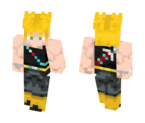 Trunks Is Golden Locks - Male Minecraft Skins - image 1