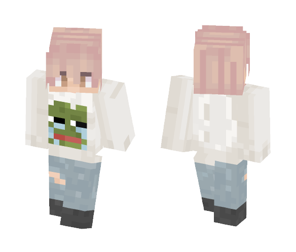 pepe boy - Boy Minecraft Skins - image 1