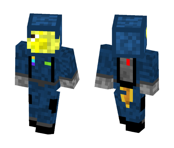 Jake The Astronaut - Male Minecraft Skins - image 1