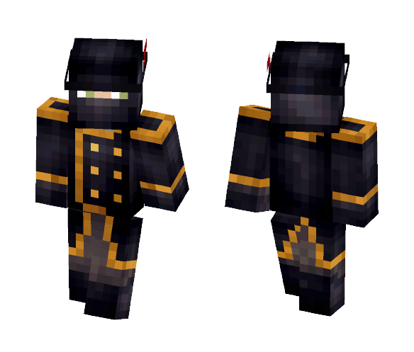Ninja Captain (Personal Skin) - Male Minecraft Skins - image 1