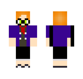 Splatoon Orange - Male Minecraft Skins - image 2