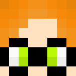 Splatoon Orange - Male Minecraft Skins - image 3