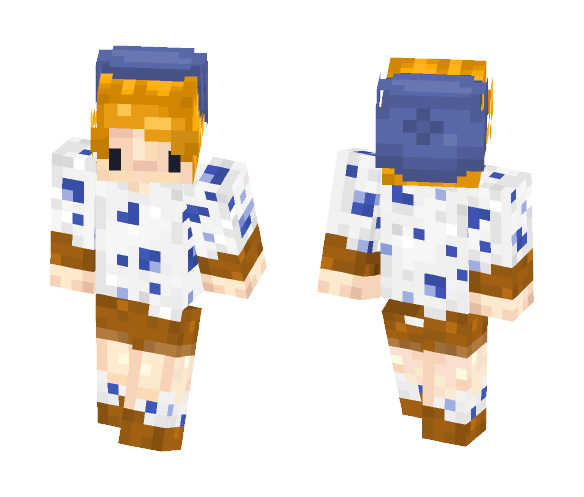 Bluberry Cake (Male) - Male Minecraft Skins - image 1