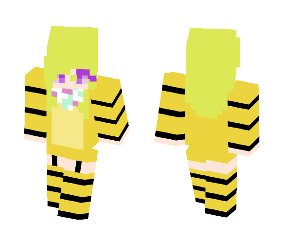 Chica Human FNAF - Female Minecraft Skins - image 1