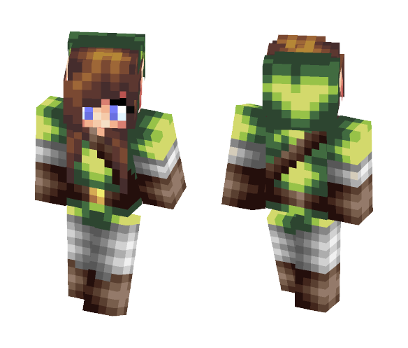 Zelda Fan Girl - Girl Minecraft Skins - image 1