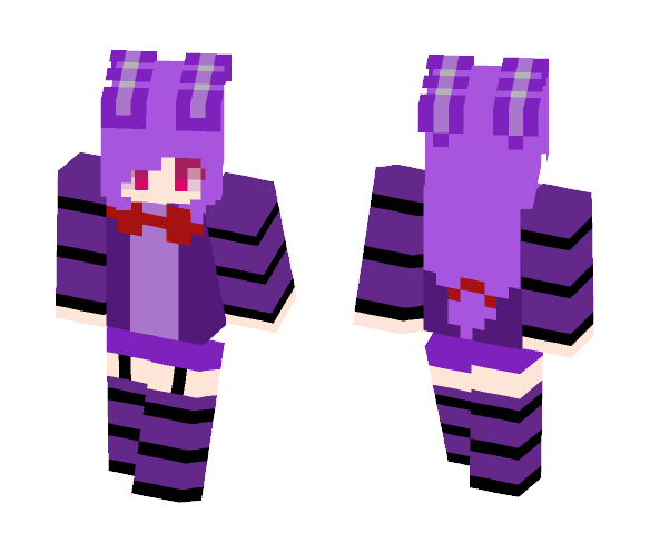 Bonnie Human FNAF - Female Minecraft Skins - image 1