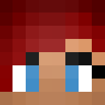 Redhead Gray Shirt - Female Minecraft Skins - image 3
