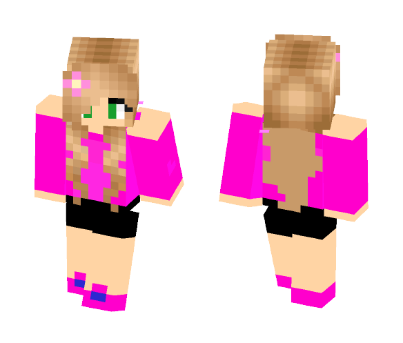 Launa Flower {Cherry} - Female Minecraft Skins - image 1
