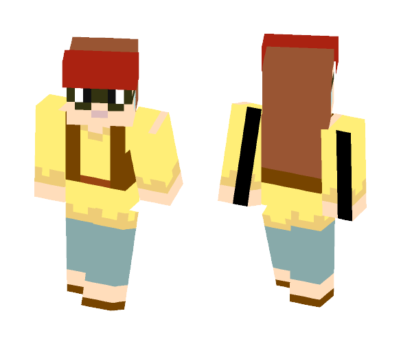 Miles from the Ridonculous Race - Female Minecraft Skins - image 1