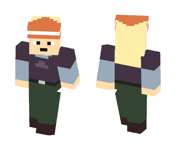 Rock from the Ridonculous Race - Male Minecraft Skins - image 1