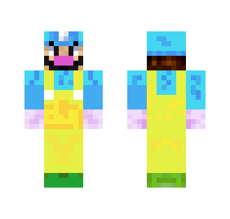 Ice Wario - Male Minecraft Skins - image 2