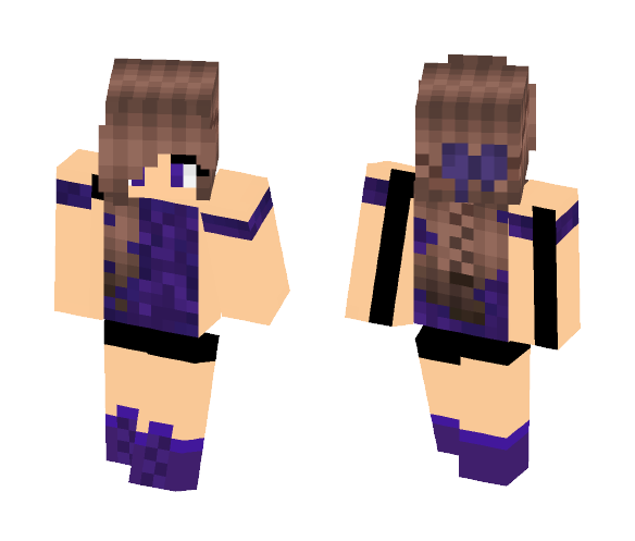 Tie Dye Cutie - Female Minecraft Skins - image 1