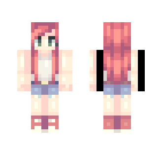 Red (different versions in desc.) - Female Minecraft Skins - image 2