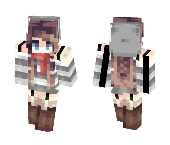 Beanie Beauty - Female Minecraft Skins - image 1