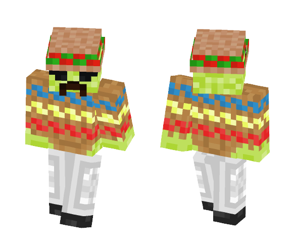 José the Illegal "Alien" - Male Minecraft Skins - image 1