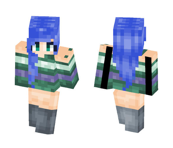 aquamarine - Female Minecraft Skins - image 1