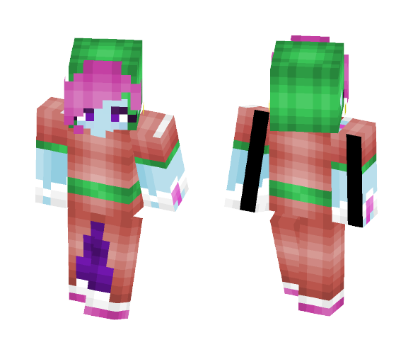 Alien Warrior Princess - Female Minecraft Skins - image 1